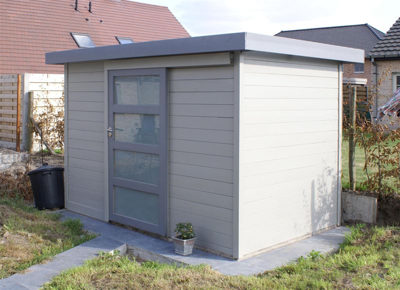 Poolhouse, tuinhuis, zadeldak